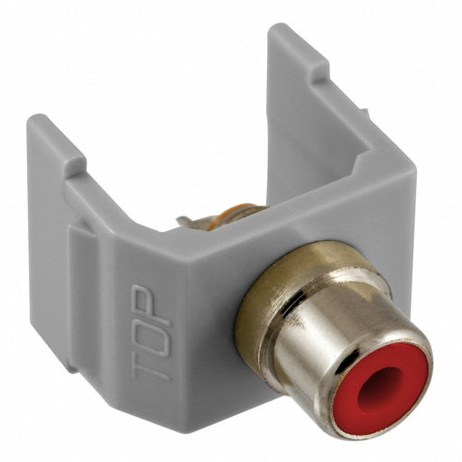 Keystone Jack 0.8125 in H Gray