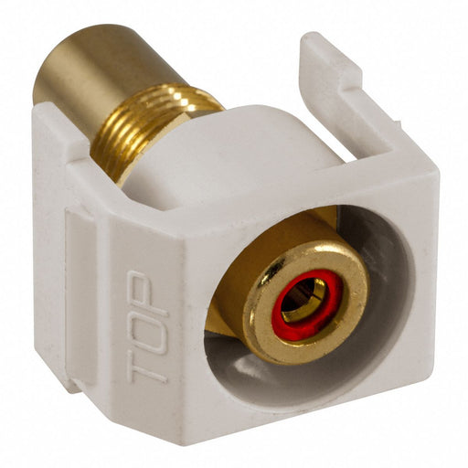 Keystone Jack 0.875 in H Off-White