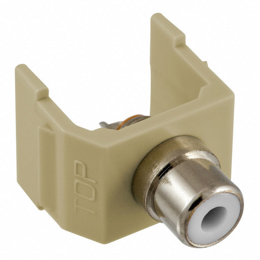 Connector RCA Duplex Ivory