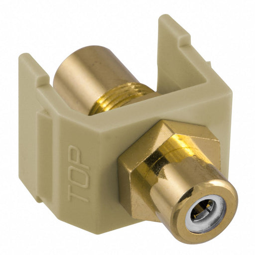 Keystone Jack 0.8125 in H Ivory