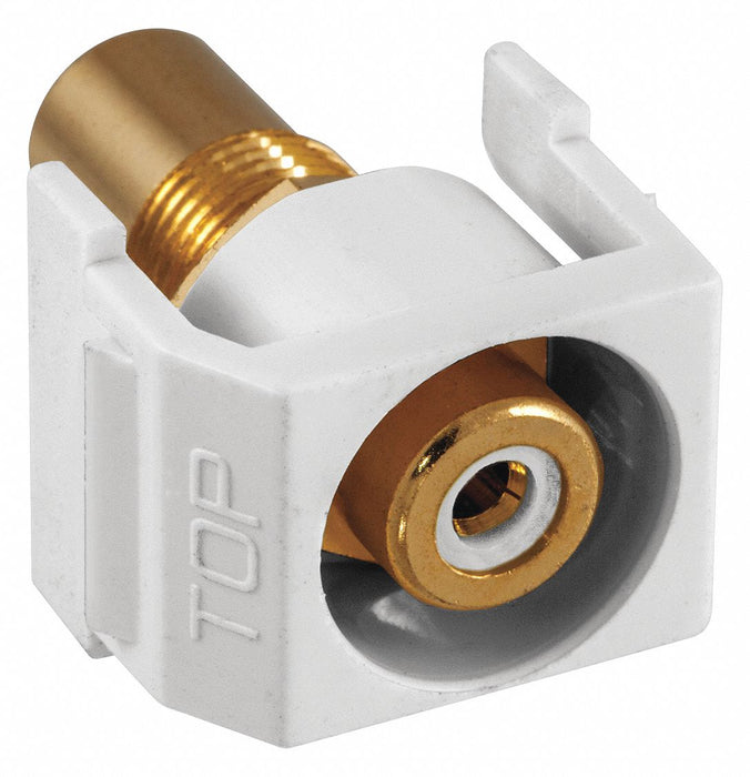 Keystone Jack 0.875 in H White