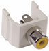 Keystone Jack 0.8125 in H White
