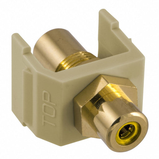 Keystone Jack 0.8125 in H Ivory