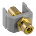 Keystone Jack 0.8125 in H Gray