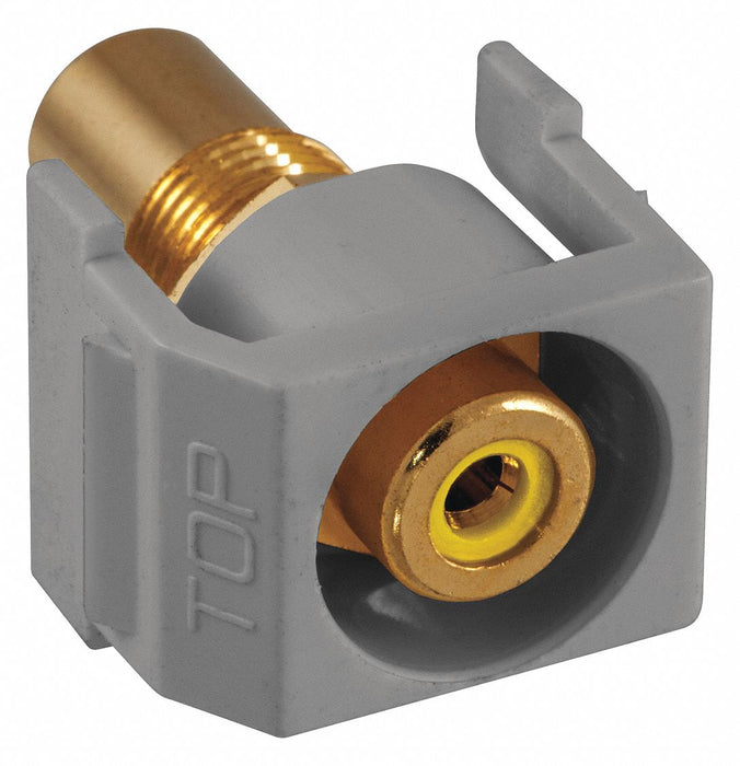 Keystone Jack 0.875 in H Gray