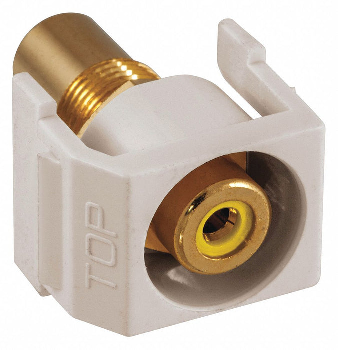 Keystone Jack 0.875 in H Off-White