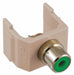 Keystone Jack 0.8125 in H Beige