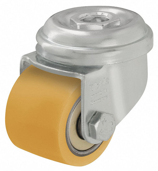 Bolt-Hole Caster 1 3/8 dia Swivel PU