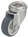 Bolt-Hole Caster 2 dia Swivel Rubber