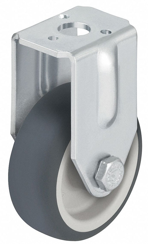 Bolt-Hole Caster 3 dia Rigid Rubber
