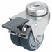 Bolt-Hole Caster 2 dia Swivel Rubber