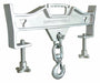Forklift Lifting Hook 4 000 lb Silver