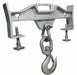 Forklift Lifting Hook 10 000 lb Silver