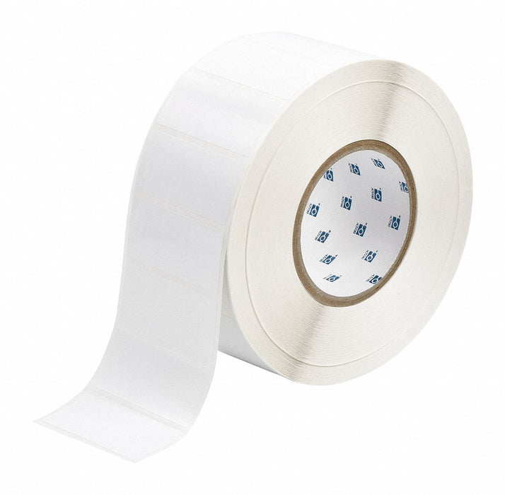 Pre-Cut Label Stock Roll White Gloss
