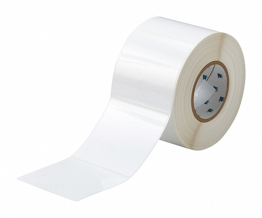Pre-Cut Label Stock Roll White Gloss