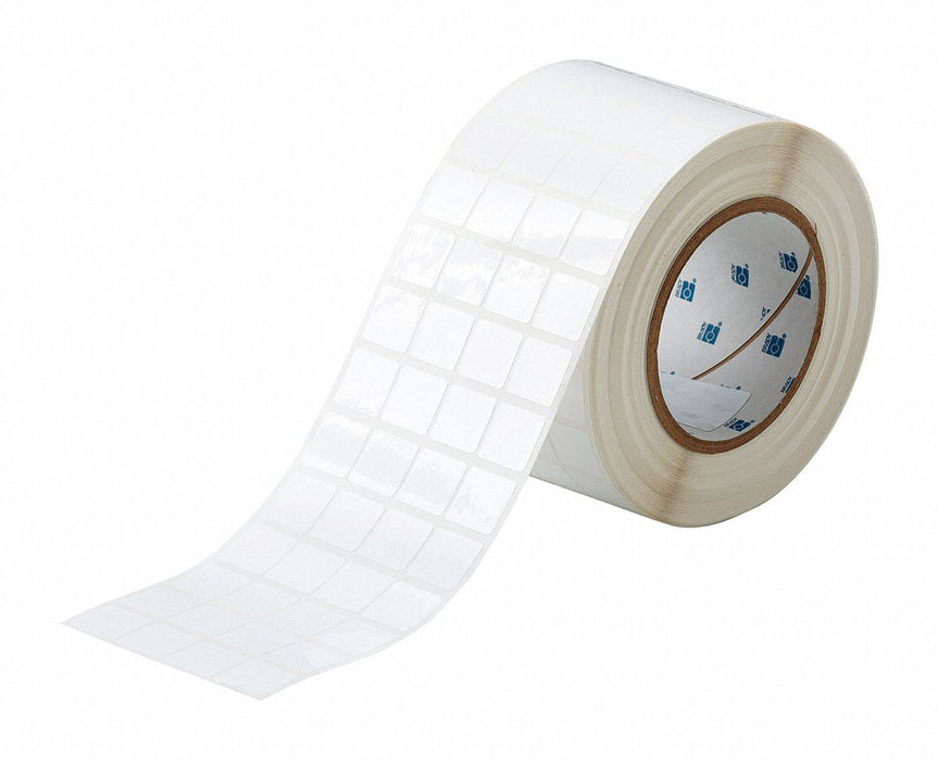 Pre-Cut Label Stock Roll White Gloss