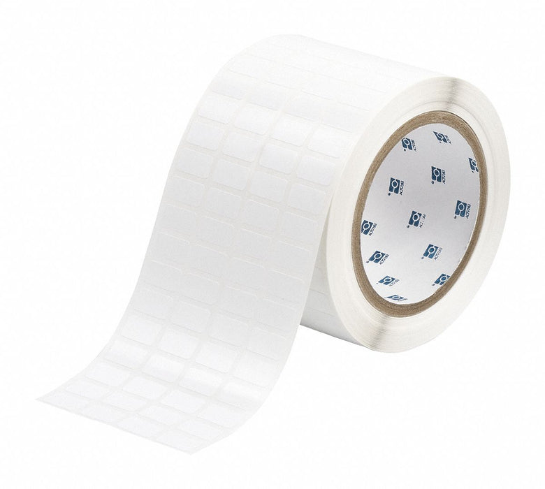 Pre-Cut Label Stock Roll White Gloss
