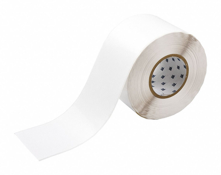 ContinuousLabelStock White Gloss 4inW
