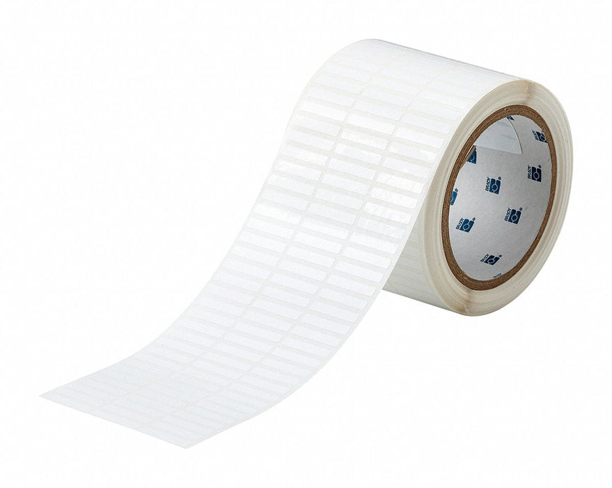 Pre-Cut Label Stock Roll White Gloss