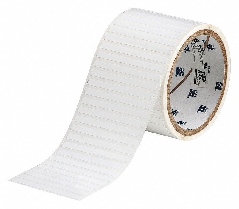 Pre-Cut Label Stock Roll White Gloss