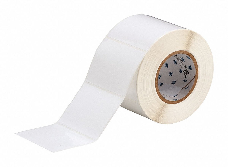 Pre-Cut Label Stock Roll White Gloss