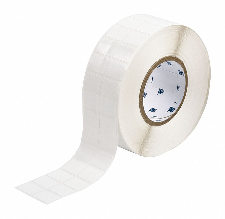 Pre-Cut Label Stock Roll White Gloss