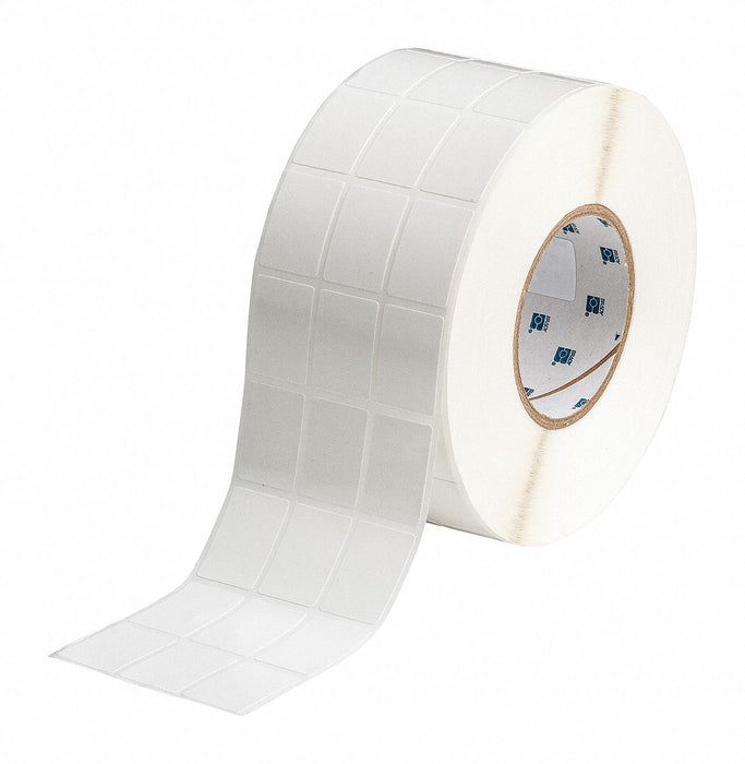 Pre-Cut Label Stock Roll White Gloss