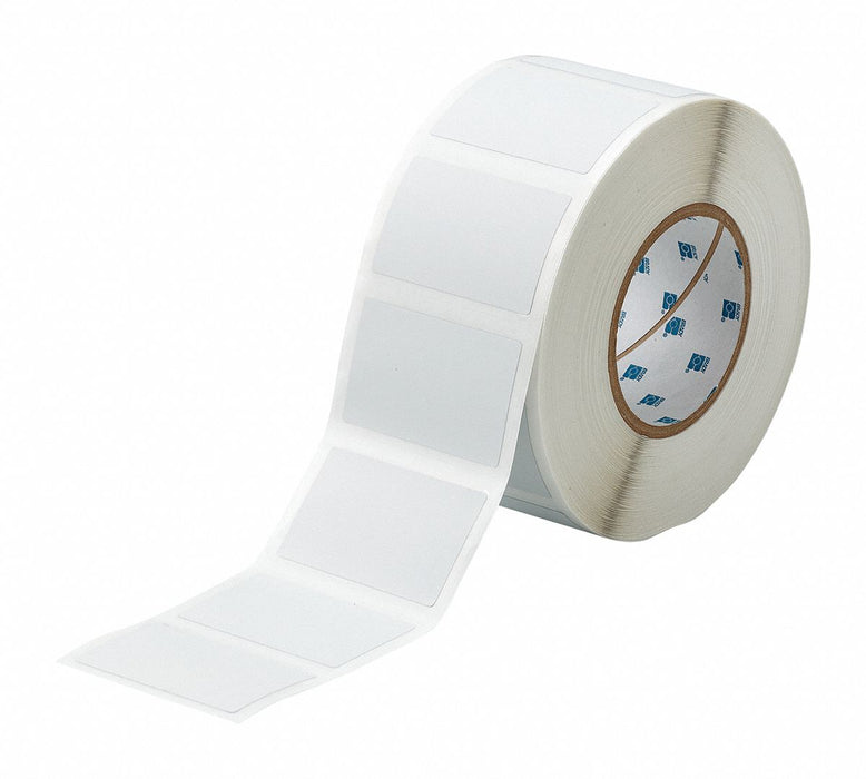 Pre-Cut Label Stock Roll Gray Gloss