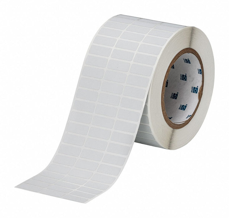 Pre-Cut Label Stock Roll Gray Matte