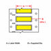 SleeveLabel Yellow Polyolefin 3/4inW