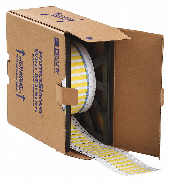 Wire Marking Sleeves Yellow 2 In W