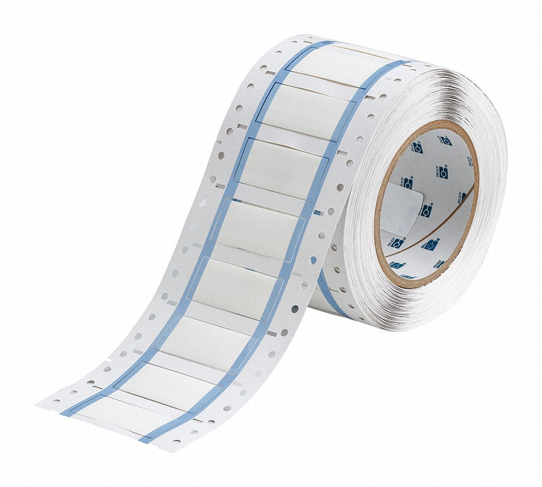 SleeveLabel White Polyolefin 1/2inW