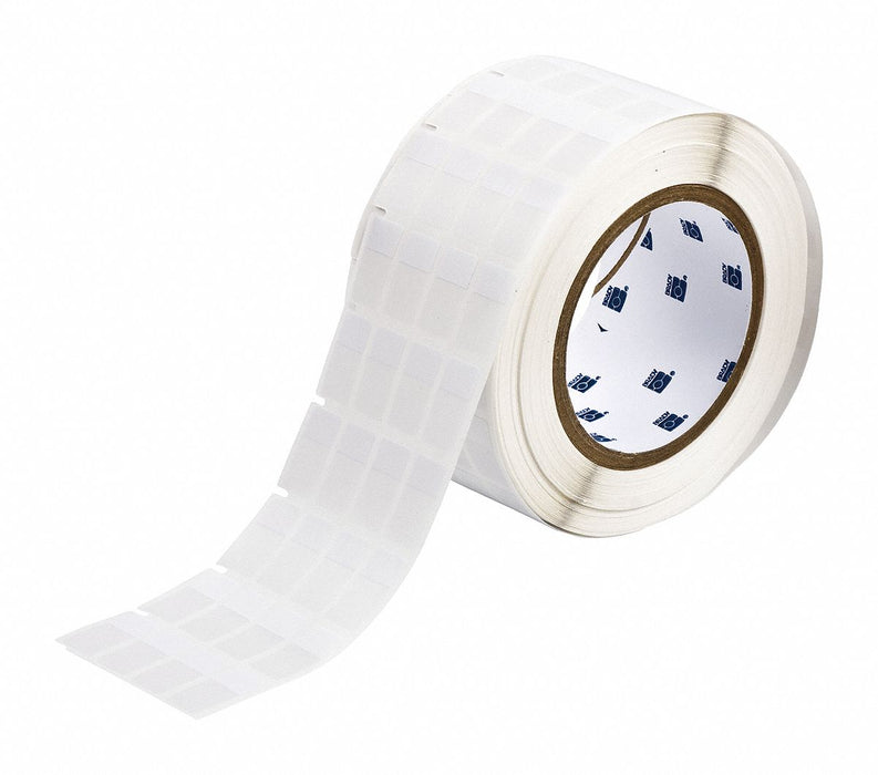 Wraparound Label White Vinyl 1/2 in W