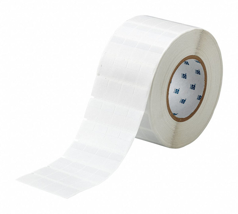 Wraparound Label White Vinyl 3/4 in W