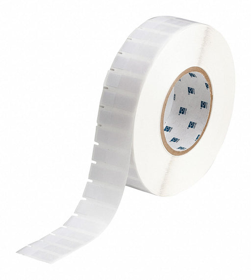 Wraparound Label White Vinyl 1/2 in W