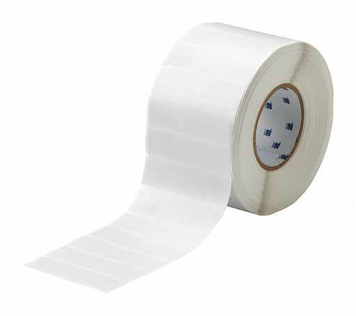 Wraparound Label White Vinyl 1 in W