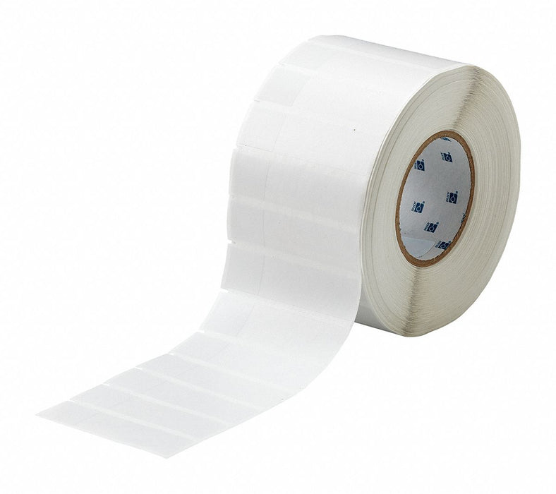 Wraparound Label White Vinyl 1 in W