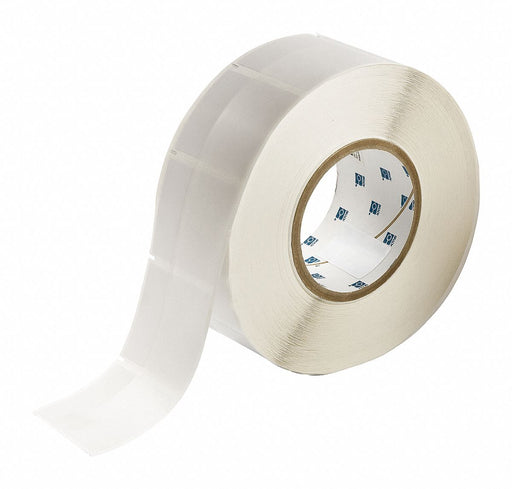 Wraparound Label White Vinyl 2 in W