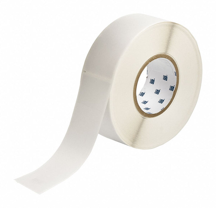Wraparound Label White Vinyl 2 in W