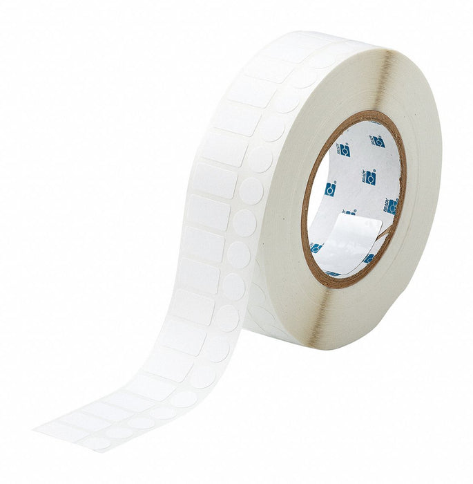 Pre-Cut Label Stock Roll White Matte