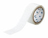 Wraparound Label White Nylon 3/8 in W