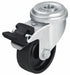 Bolt-Hole Caster 3 dia Swivel Nylon
