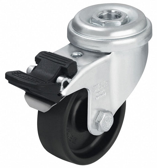 Bolt-Hole Caster 2 dia Swivel Nylon