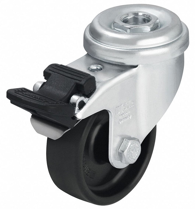 Bolt-Hole Caster 2 dia Swivel Nylon
