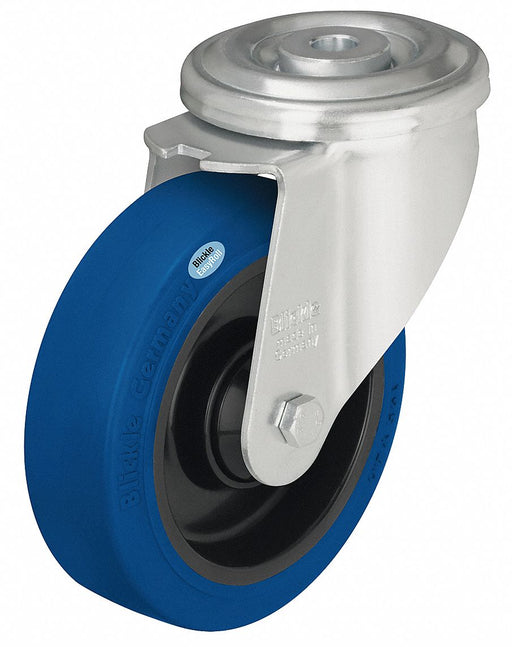 BoltHole Caster 3 1/16 dia Swivel Rubber