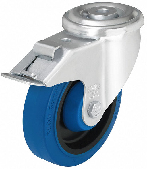 Bolt-Hole Caster 4 7/8 dia Swivel Nylon