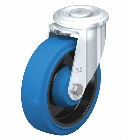 Bolt-Hole Caster 4 7/8 dia Swivel Nylon
