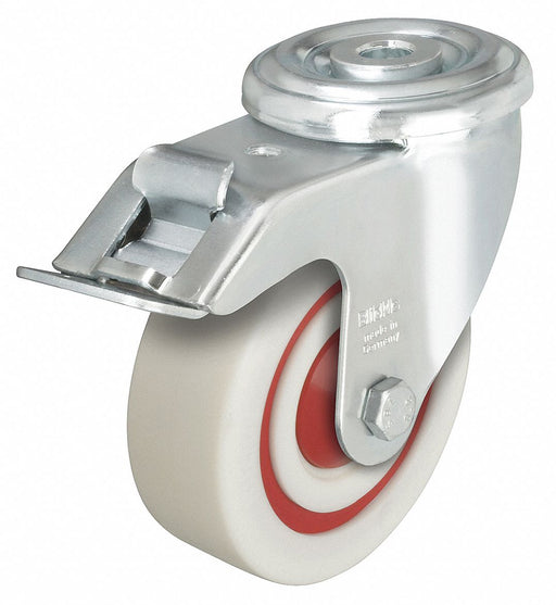Bolt-Hole Caster 3 7/8 dia Swivel Nylon