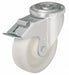 Bolt-Hole Caster 3 7/8 dia Swivel Nylon