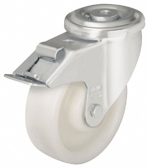 Bolt-Hole Caster 4 7/8 dia Swivel Nylon